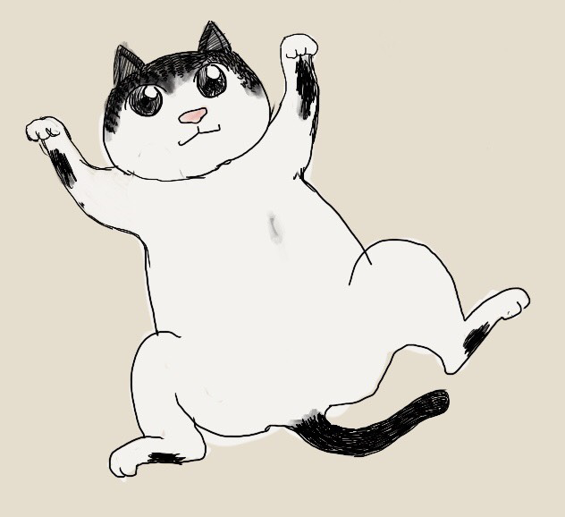 なでるとすぐゴロゴロ鳴るソラ